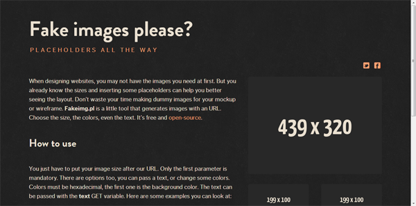 Fake images please