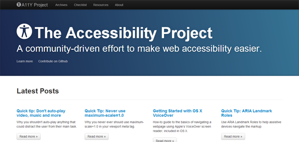 The Accessibility Project