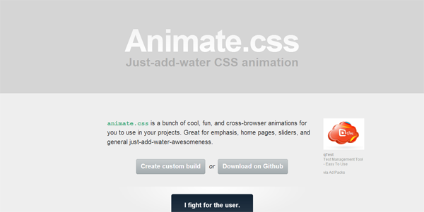 Animate CSS