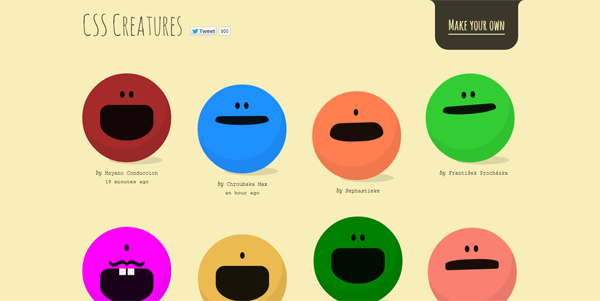 CSS Creatures