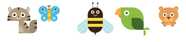 Cute CSS3-only animals - CodePen