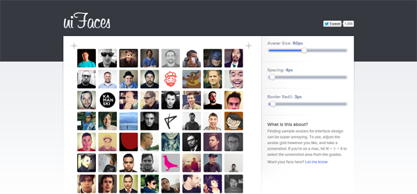 UI Faces