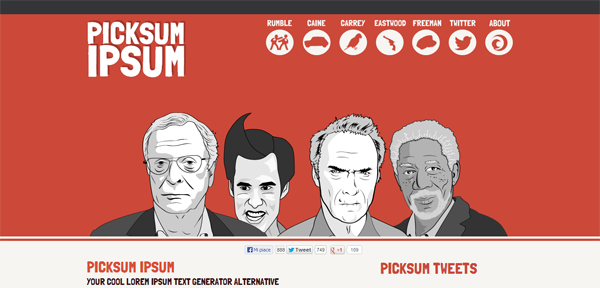 Picksum Ipsum Movie Lorem Ipsum Text Generator Alternative